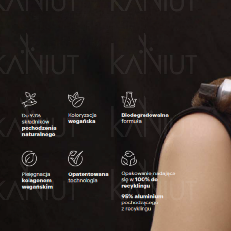 MONTIBELLO UNDER trwała wegańska farba do włosów 60 ml | 5.61 - 3