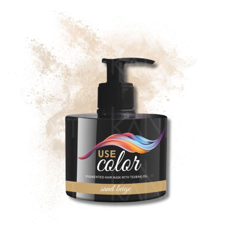 PROFIS USE COLOR odżywcza maska koloryzująca pigment 300 ml | Sand Beige - 2