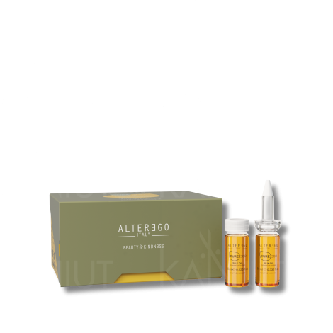 ALTER EGO CUREEGO Silk Oil kuracja kondycjonująca ampułki 12 x 10 ml