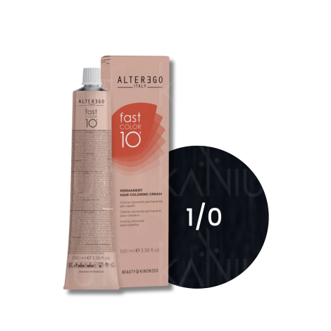 ALTER EGO FAST COLOR 10 MINUT trwała farba krem koloryzujący 100 ml | 1/0