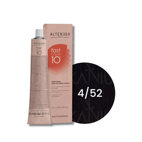 ALTER EGO FAST COLOR 10 MINUT trwała farba krem koloryzujący 100 ml | 4/52