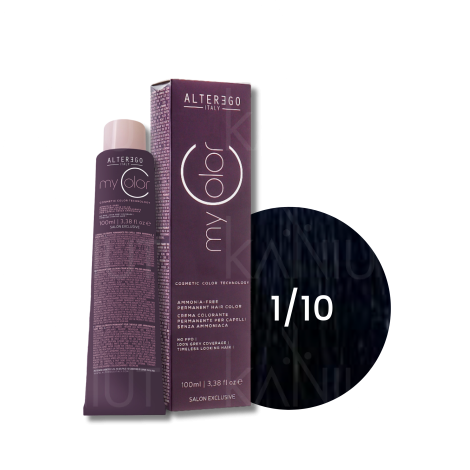 ALTER EGO MY COLOR trwała farba do włosów bez amoniaku 100 ml | 1/10