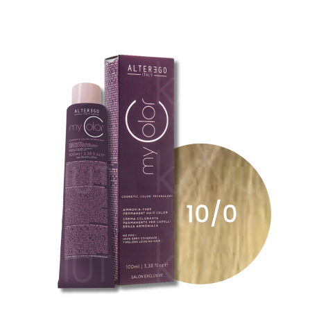 ALTER EGO MY COLOR trwała farba do włosów bez amoniaku 100 ml | 10/0