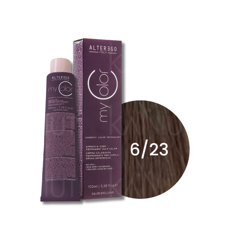 ALTER EGO MY COLOR trwała farba do włosów bez amoniaku 100 ml | 6/23