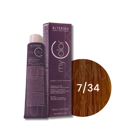 ALTER EGO MY COLOR trwała farba do włosów bez amoniaku 100 ml | 7/34