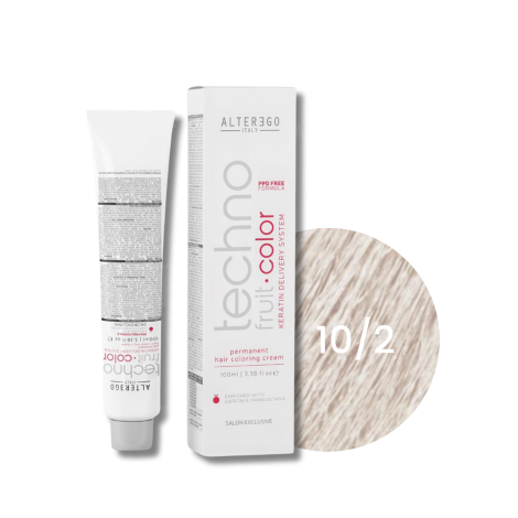 ALTER EGO TECHNOFRUIT trwała farba do włosów z keratyną 100 ml | 10/2
