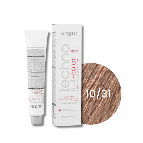 ALTER EGO TECHNOFRUIT trwała farba do włosów z keratyną 100 ml | 10/31
