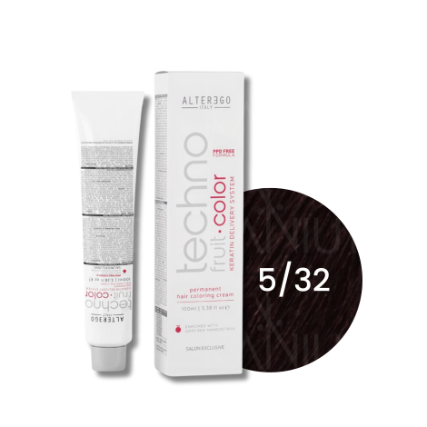 ALTER EGO TECHNOFRUIT trwała farba do włosów z keratyną 100 ml | 5/32