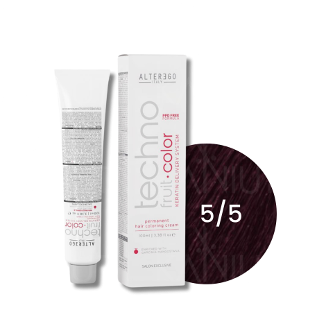 ALTER EGO TECHNOFRUIT trwała farba do włosów z keratyną 100 ml | 5/5