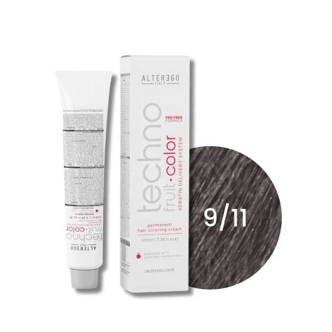 ALTER EGO TECHNOFRUIT trwała farba do włosów z keratyną 100 ml | 9/11