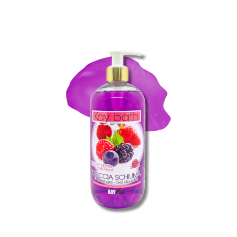 KAYPRO KAY BATH żel pod prysznic z borówką i czerwonymi jagodami 500 ml - 2