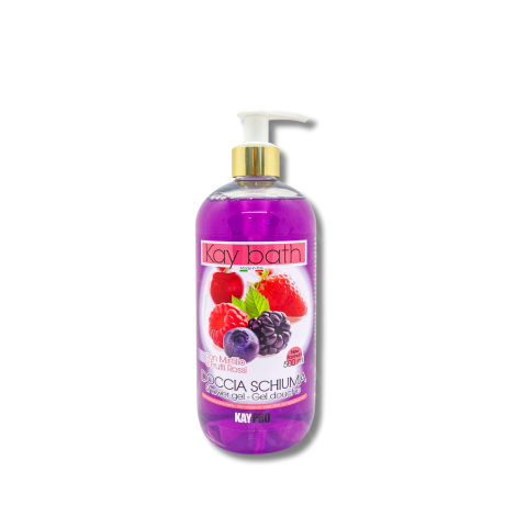 KAYPRO KAY BATH żel pod prysznic z borówką i czerwonymi jagodami 500 ml