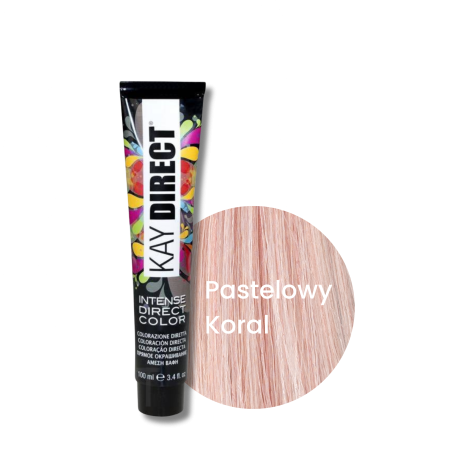 KAYPRO KAY DIRECT bezpośredni toner do włosów 100 ml | Pastelowy Koral