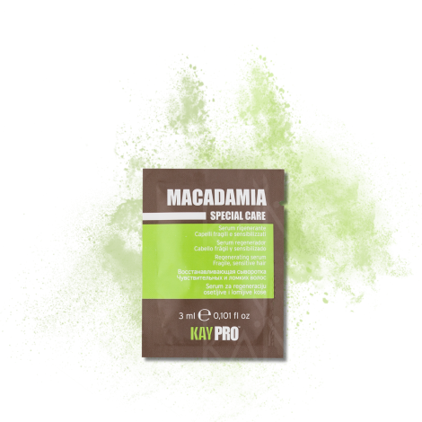 KAYPRO MACADAMIA serum regenerujące do włosów cieńkich z makadamią 3 ml - 2
