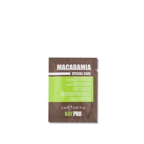 KAYPRO MACADAMIA serum regenerujące do włosów cieńkich z makadamią 3 ml