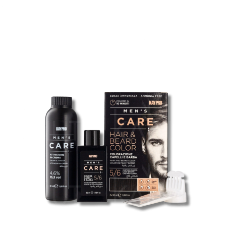 KAYPRO MEN'S CARE odsiwiacz do farbowania włosów i brody | 5-6 Jasny Brąz