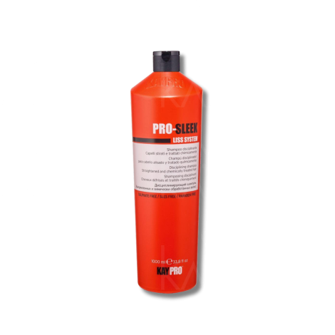 KAYPRO PRO-SLEEK szampon dyscyplinujący do włosów puszących się 1000 ml