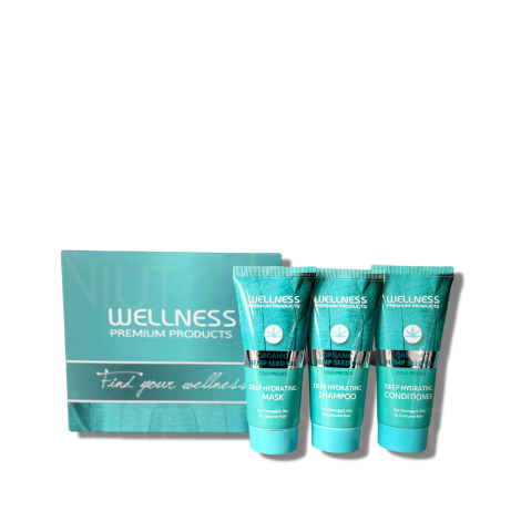 WELLNESS PREMIUM DEEP HYDRATING mini zestaw nawilżający 3 x 50 ml