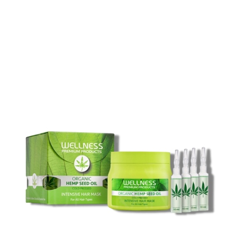 WELLNESS PREMIUM INTENSIVE maska wzmacniająca 500 ml + 4 ampułki