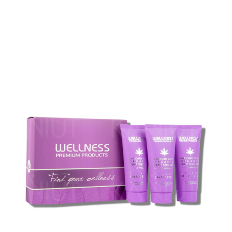 WELLNESS PREMIUM SILVER mini zestaw neutralizujący odcienie 3 x 50 ml
