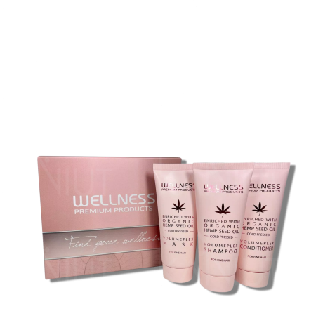 WELLNESS PREMIUM VOLUMEPLEX mini zestaw nawilżający 3 x 50 ml