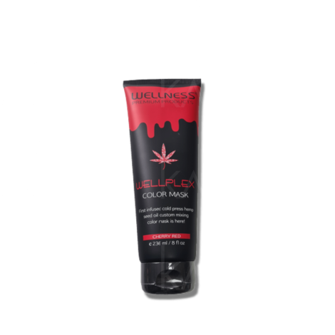 WELLNESS PREMIUM WELLPLEX Color Mask maska koloryzująca 236 ml | Cherry Red