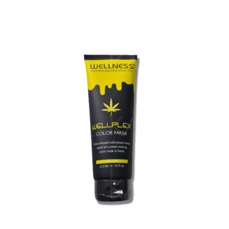 WELLNESS PREMIUM WELLPLEX Color Mask maska koloryzująca 236 ml | Yellow