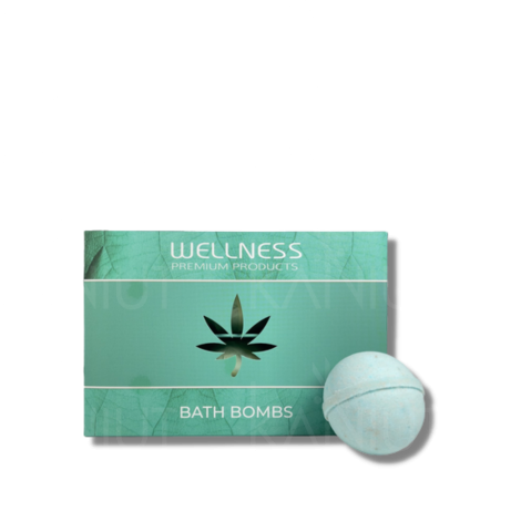 WELLNESS PREMIUM zestaw kul do kąpieli 6 szt. | Niebieskie