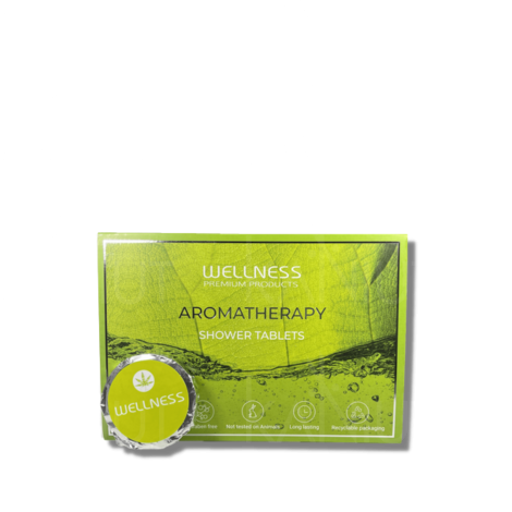 WELLNESS PREMIUM zestaw tabletek pod prysznic 6 szt. | Zielone