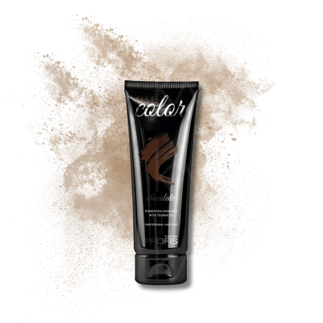 PROFIS USE COLOR odżywcza maska koloryzująca pigment 250 ml | Chocolate - 2