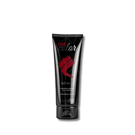 PROFIS USE COLOR odżywcza maska koloryzująca pigment 250 ml | Hot Red