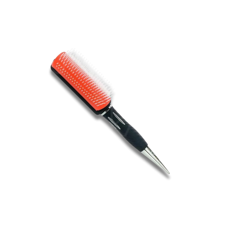 KENT SALON KS09 szczotka do włosów 7-rzędowa ze szpikulcem + etui - 3