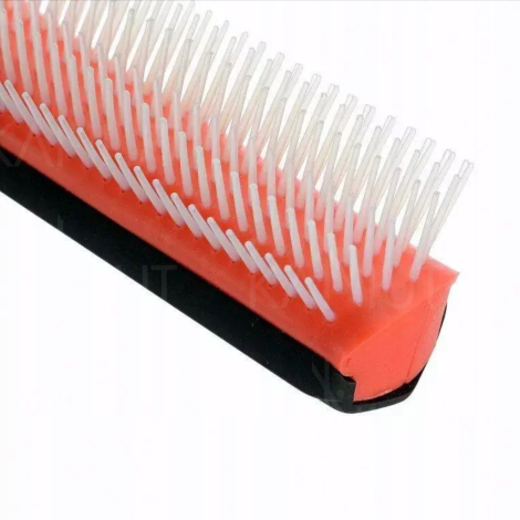 KENT SALON KS09 szczotka do włosów 7-rzędowa ze szpikulcem + etui - 4