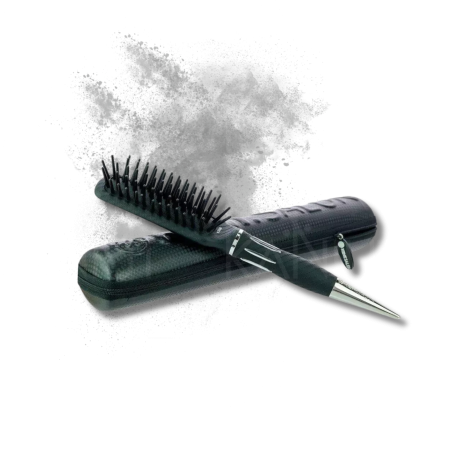 KENT SALON KS08 płaska szczotka wiosłowa do włosów ze szpikulcem + etui - 2