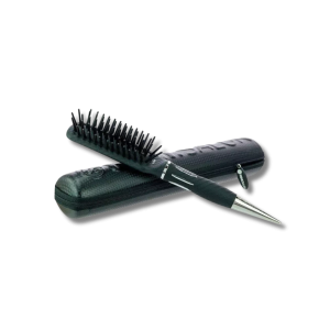 KENT SALON KS08 płaska szczotka wiosłowa do włosów ze szpikulcem + etui