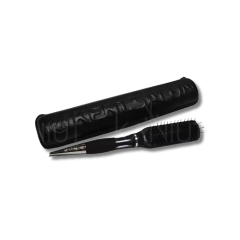 KENT SALON KS06 płaska szczotka wiosłowa do włosów ze szpikulcem + etui