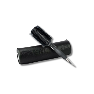 KENT SALON XL okrągła szczotka do włosów ze szpikulcem + etui