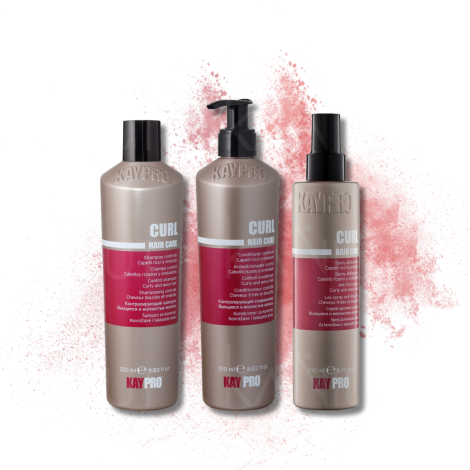 KAYPRO CURL zestaw loki | szampon 350 ml + odżywka 350 ml + spray 200 ml - 2