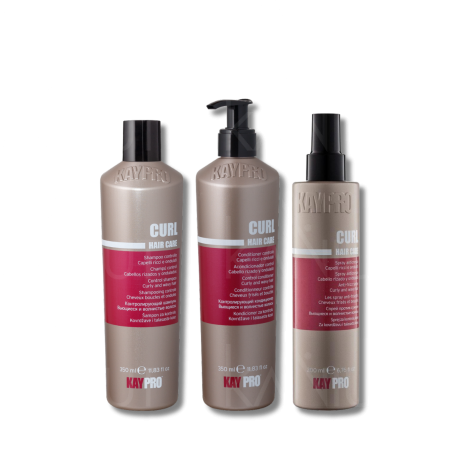 KAYPRO CURL zestaw loki | szampon 350 ml + odżywka 350 ml + spray 200 ml