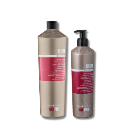 KAYPRO CURL zestaw loki | szampon 1000 ml + odżywka 350 ml