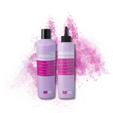 KAYPRO HYALURONIC zestaw na objętość | szampon 350 ml + kuracja 200 ml - 2