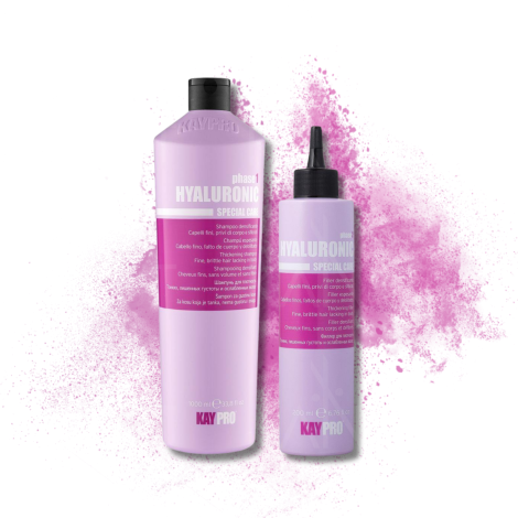 KAYPRO HYALURONIC zestaw na objętość | szampon 1000 ml + kuracja 200 ml - 2