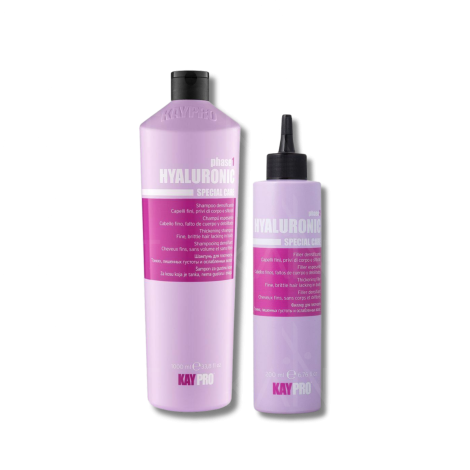 KAYPRO HYALURONIC zestaw na objętość | szampon 1000 ml + kuracja 200 ml