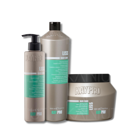 KAYPRO LISS zestaw | szampon 1000 ml + maska 500 ml + krem 200 ml