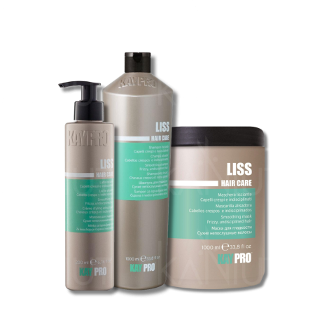 KAYPRO LISS zestaw | szampon 1000 ml + maska 1000 ml + krem 200 ml