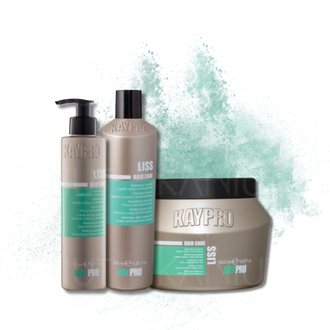 KAYPRO LISS zestaw | szampon 350 ml + maska 500 ml + krem 200 ml - 2