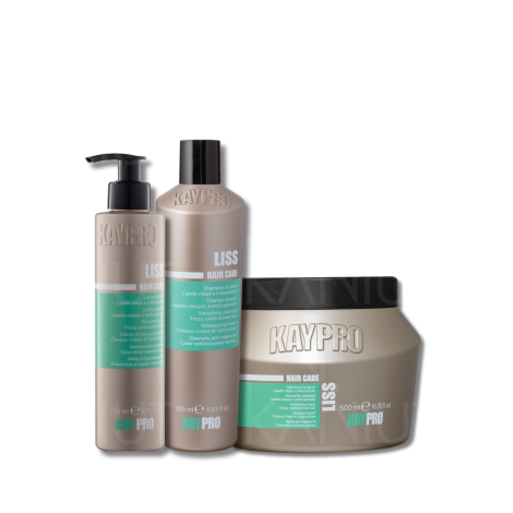 KAYPRO LISS zestaw | szampon 350 ml + maska 500 ml + krem 200 ml