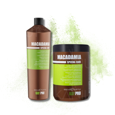 KAYPRO MACADAMIA zestaw | szampon 1000 ml + odżywka 1000 ml - 2