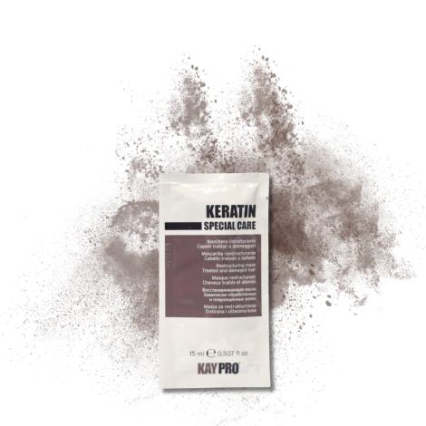 KAYPRO KERATIN maska regenerująca do włosów z keratyną 15 ml - 2