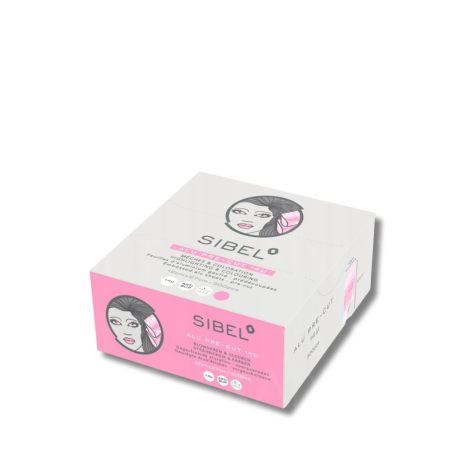 SIBEL ALU PRE-CUT pocięta folia gofrowana do pasemek 300 szt. | Jasny Róż